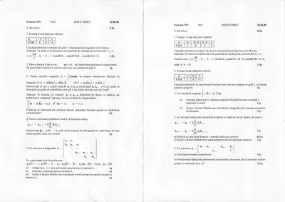 Metode Numerice · 2008 · Sesiune, imaginea 1