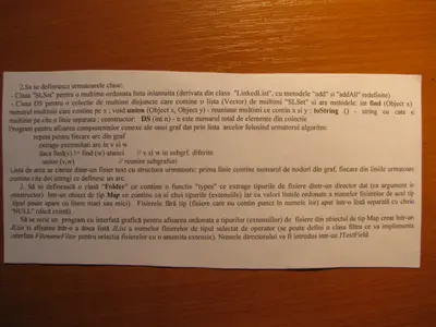 Structuri de Date · 2009 · Sesiune, imaginea 2