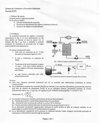Sisteme de Conducere a Proceselor Industriale · 2013 · Sesiune, imaginea 1