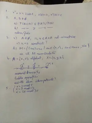 Mate 2 Algebra · 2015 · Sesiune, imaginea 1