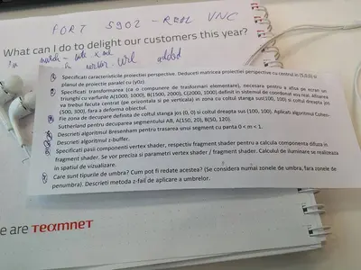 Elemente de Grafica pe Calculator · 2015 · Sesiune, imaginea 1