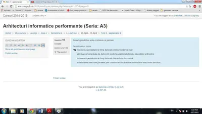 arhitecturi informatice performante · 2015 · Sesiune, imaginea 2