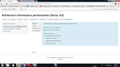 arhitecturi informatice performante · 2015 · Sesiune, imaginea 5