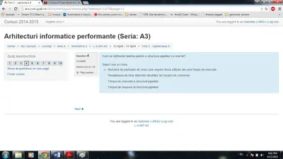 arhitecturi informatice performante · 2015 · Sesiune, imaginea 8