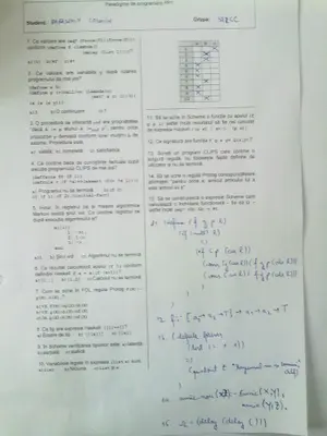 Paradigme de programare · 2010 · Sesiune, imaginea 1