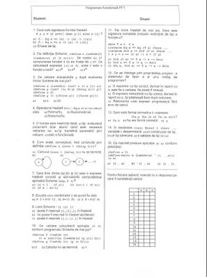 Paradigme de programare · 2007 · Sesiune, imaginea 1