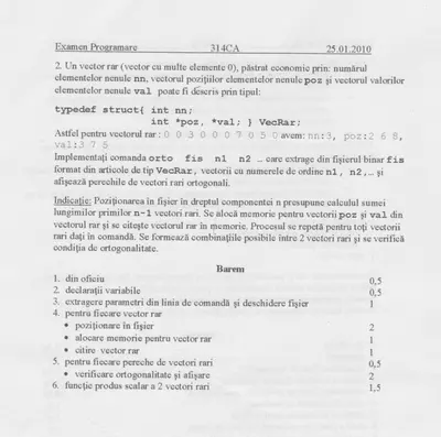 Programarea Calculatoarelor · 2010 · Sesiune, imaginea 2